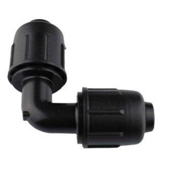 外径16mm 点滴パイプ用 エルボ 13mm パイプ × 13mm AP-P13L