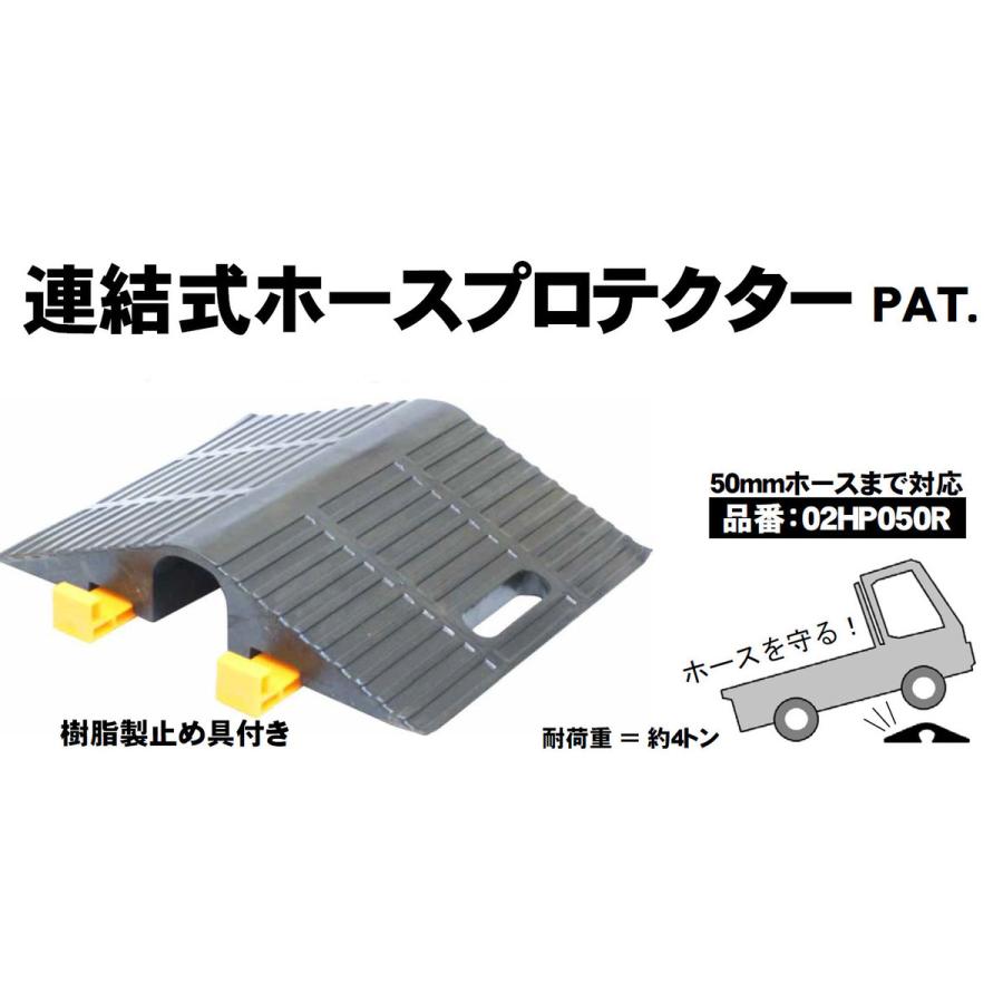 ホースプロテクター 連結式 3枚セット 02HP050R 岩崎製作所 50φ