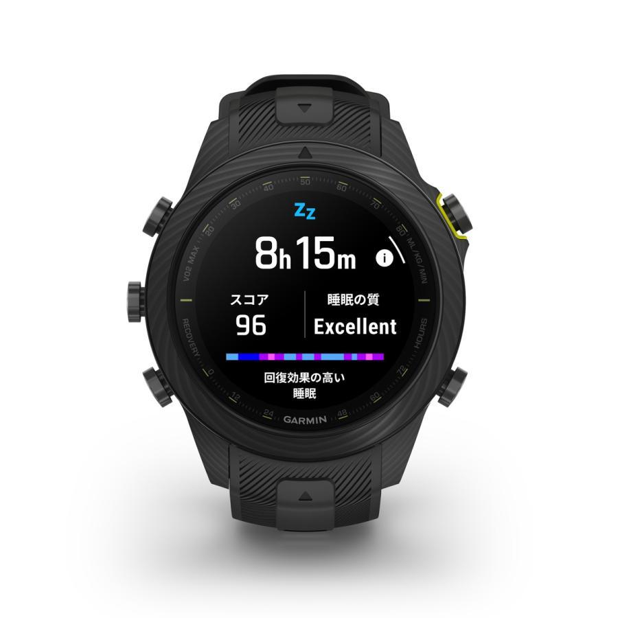 １０％OFFクーポン対応【日本正規品】GARMIN MARQ Athlete (Gen 2) Carbon Edition ガーミン マーク カーボンエディション 010-02722-B2｜a-inoko｜14