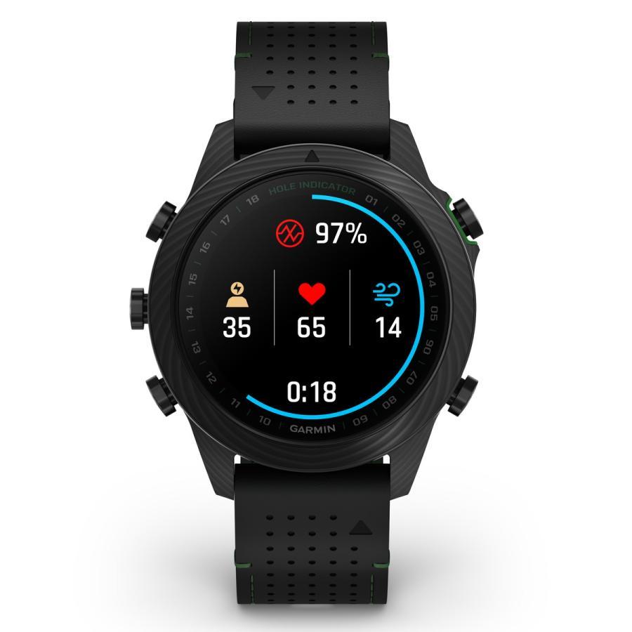 １０％OFFクーポン対応【日本正規品】GARMIN MARQ Golfer (Gen 2) Carbon Edition ガーミン マーク ゴルファー 010-02722-C2｜a-inoko｜02