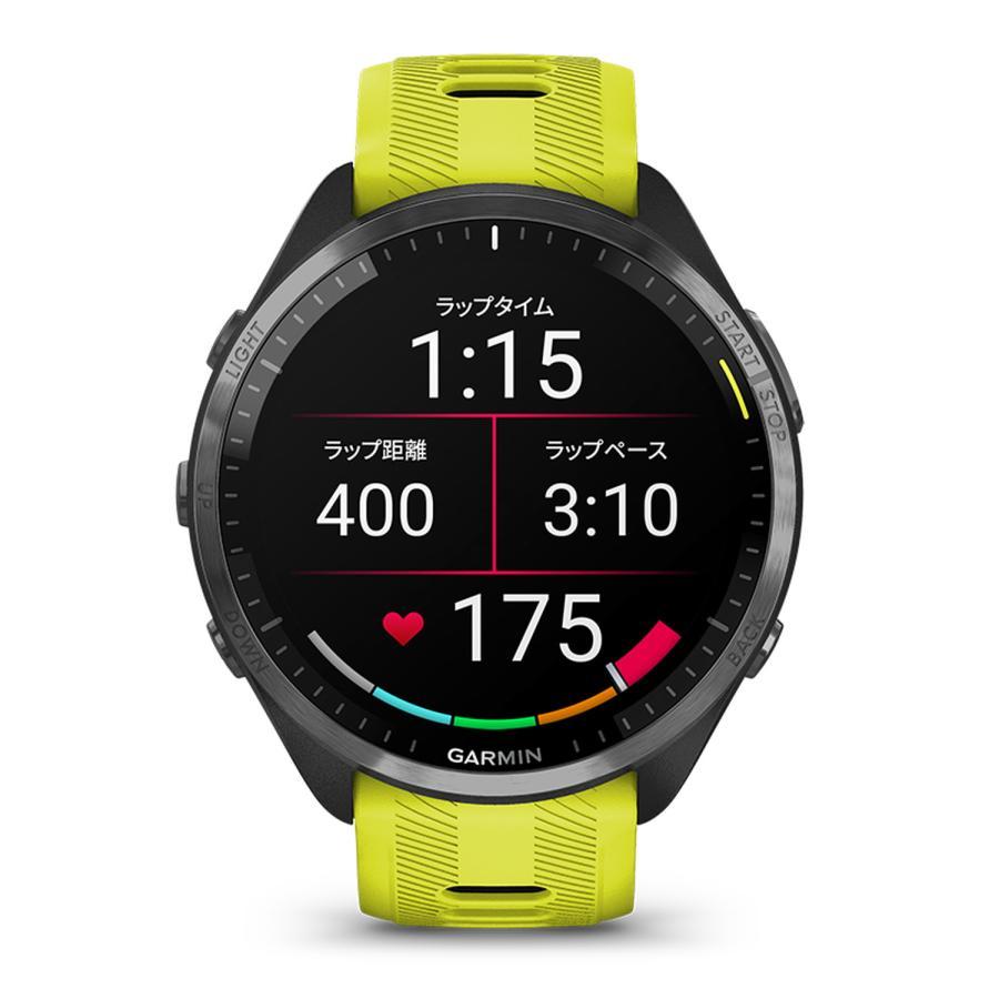 日本正規品 GARMIN ガーミン フォアランナー Forerunner 965 Amp Yellow ランニングウォッチ AMOLED 010-02809-62｜a-inoko｜13