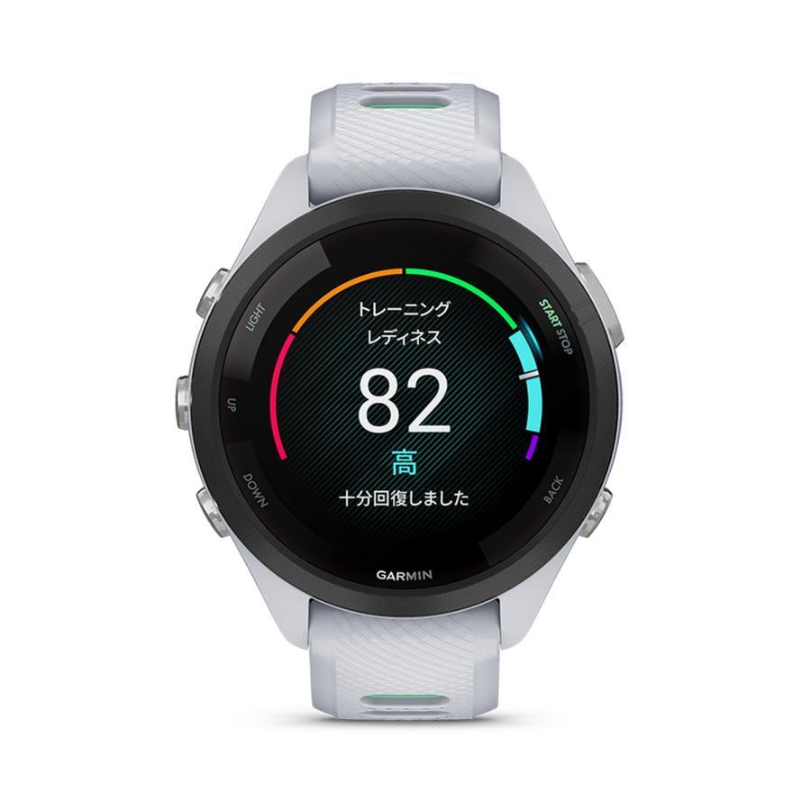 日本正規品 GARMIN ガーミン フォアランナー Forerunner 265S ランニングウォッチ コンパクトサイズ, White 010-02810-44｜a-inoko｜14