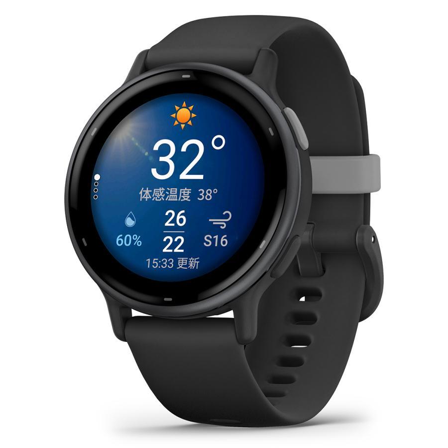 日本正規品 GARMIN ガーミン スマートウォッチ ヴィヴォアクティブ５　vivoactive 5 Black / Slate (Suica対応) GPS ダイエット フィットネス 010-02862-40｜a-inoko｜14