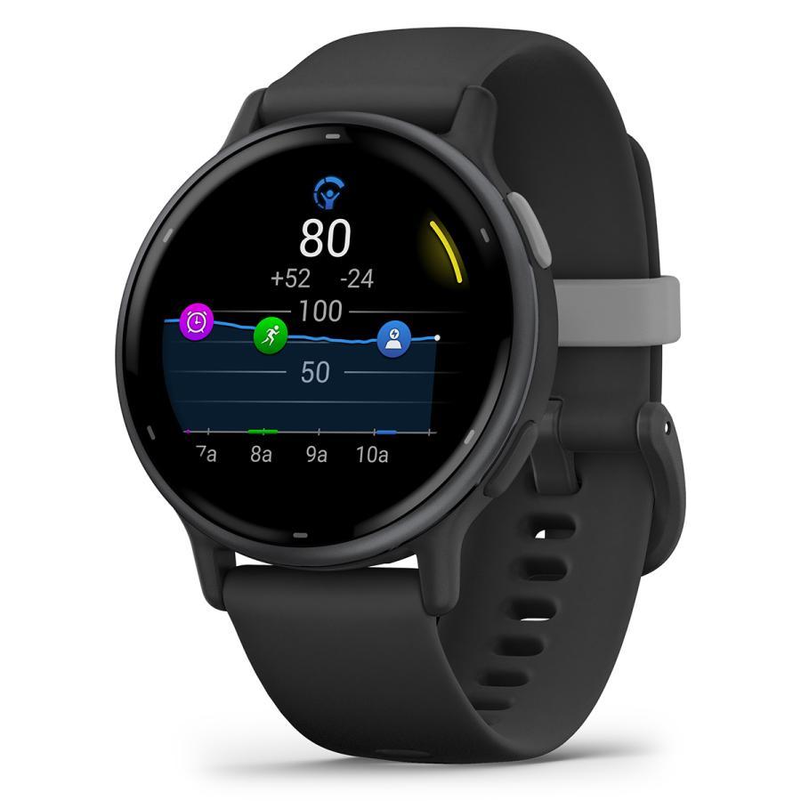 日本正規品 GARMIN ガーミン スマートウォッチ ヴィヴォアクティブ５　vivoactive 5 Black / Slate (Suica対応) GPS ダイエット フィットネス 010-02862-40｜a-inoko｜19