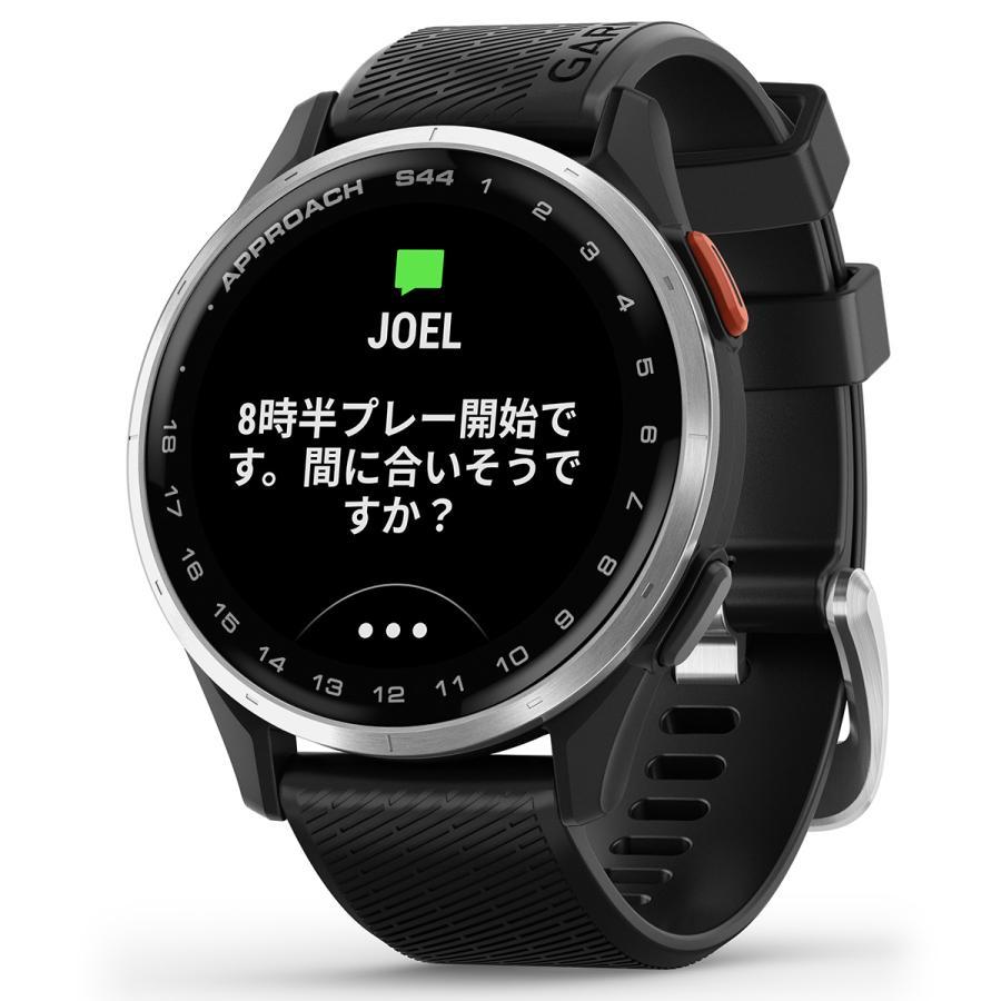 Approach ガーミン正規販売店 S44 ブラック Suica 対応 アプローチ GPS