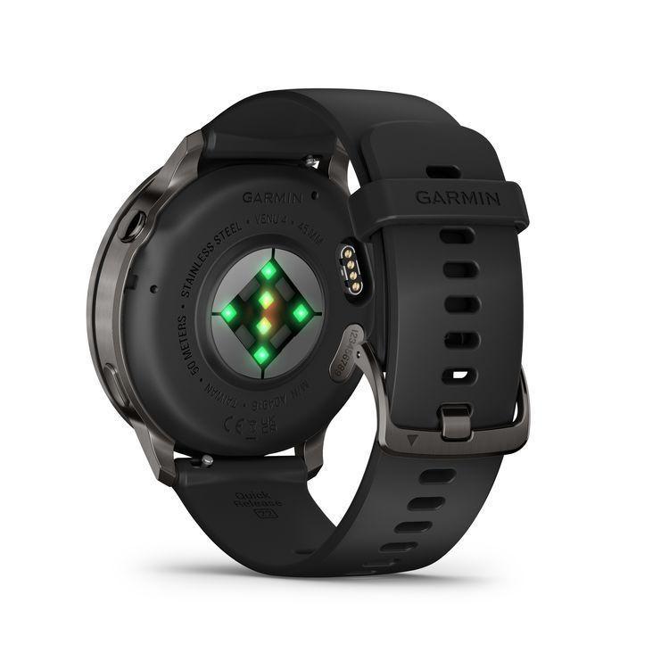 日本正規品 GARMIN ガーミン スマートウォッチ べニュー４ GPS  Venu 4 Slate / Black 45mm (Suica対応) 010-03014-30の画像