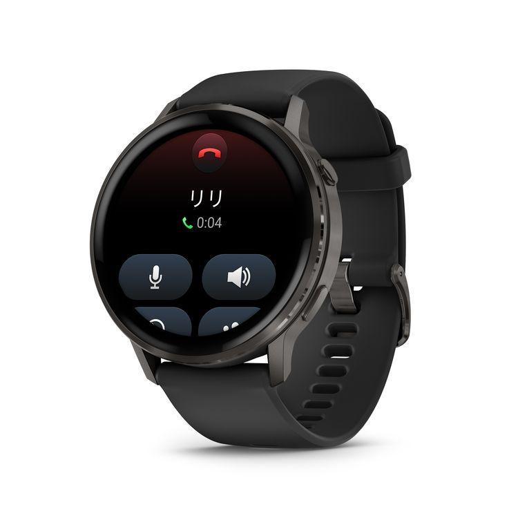 日本正規品 GARMIN ガーミン スマートウォッチ べニュー４ GPS  Venu 4 Slate / Black 45mm (Suica対応) 010-03014-30の画像
