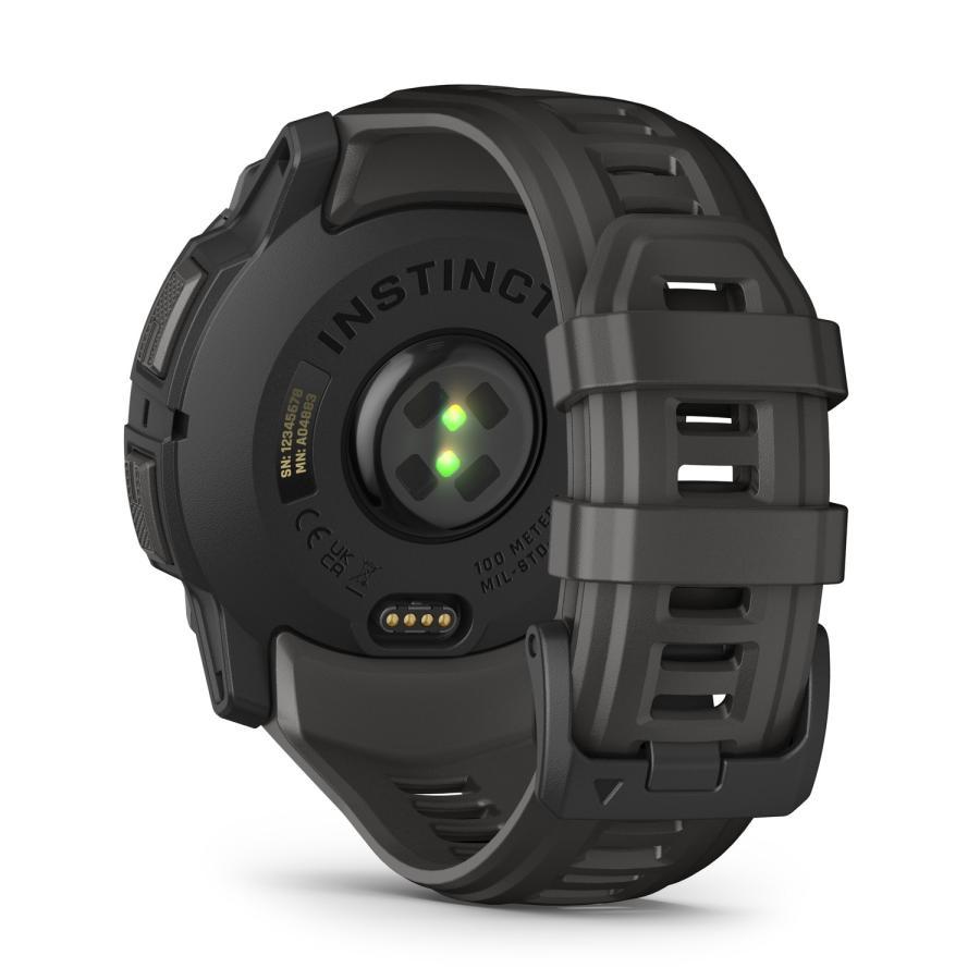 日本正規品 ガーミンインスティンクト３　Instinct 3 50mmサイズ AMOLED Black BezelCharcoal Band 010-03020-30_2