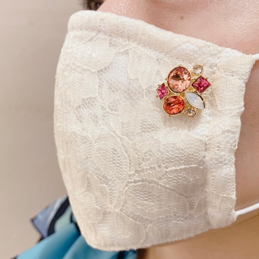 スワロフスキーマスクチャーム マグネット式 マスクピアス マスクアクセサリー ハンドメイド 可愛い オシャレ ブライダル マスク ワンポイント プレゼント Mskt 03 Angelry Inoko Online Shop 通販 Yahoo ショッピング