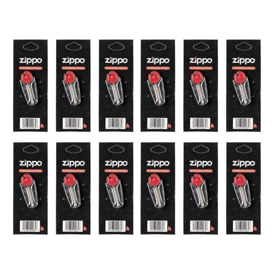 新作入荷!! ZIPPO フリント 12個セット 発火石 6個入り 6石入り ジッポ ジッポー オイルライター用 着火石 純正品 交換用 サプライ品  替え石 替石