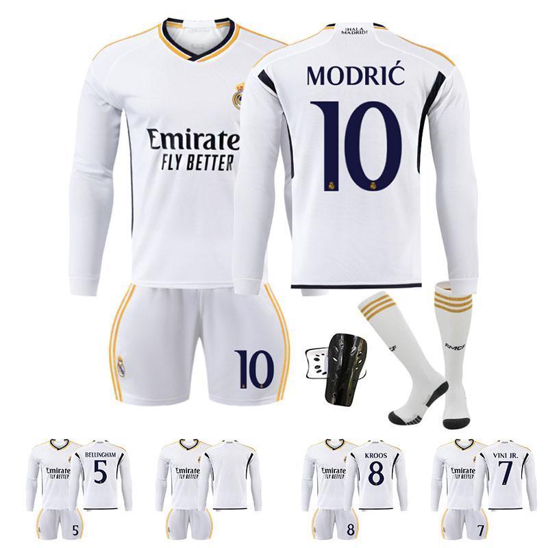 サッカーウェア レアルマドリード 2023-2024年ホーム 大人 子供