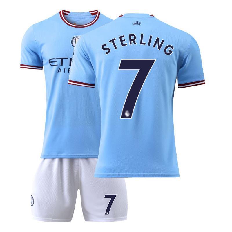 サッカーウェア マンチェスター・シティ 上下 半袖Tシャツ サッカーウェア マンチェスター・シティ 上下 半袖Tシャツ