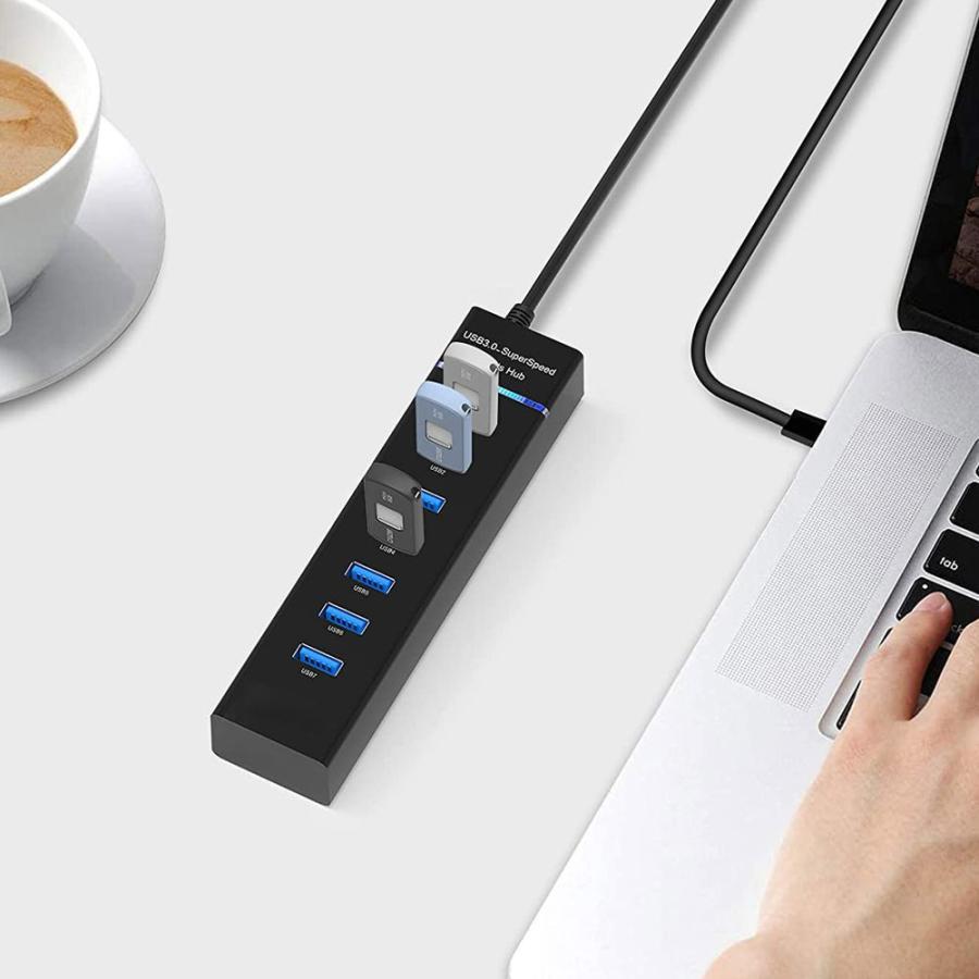 7ポート USB3.0 ハブ バスパワー USB-A USBハブ マウス 7ポート USB3.0 ハブ バスパワー USB-A USBハブ マウス