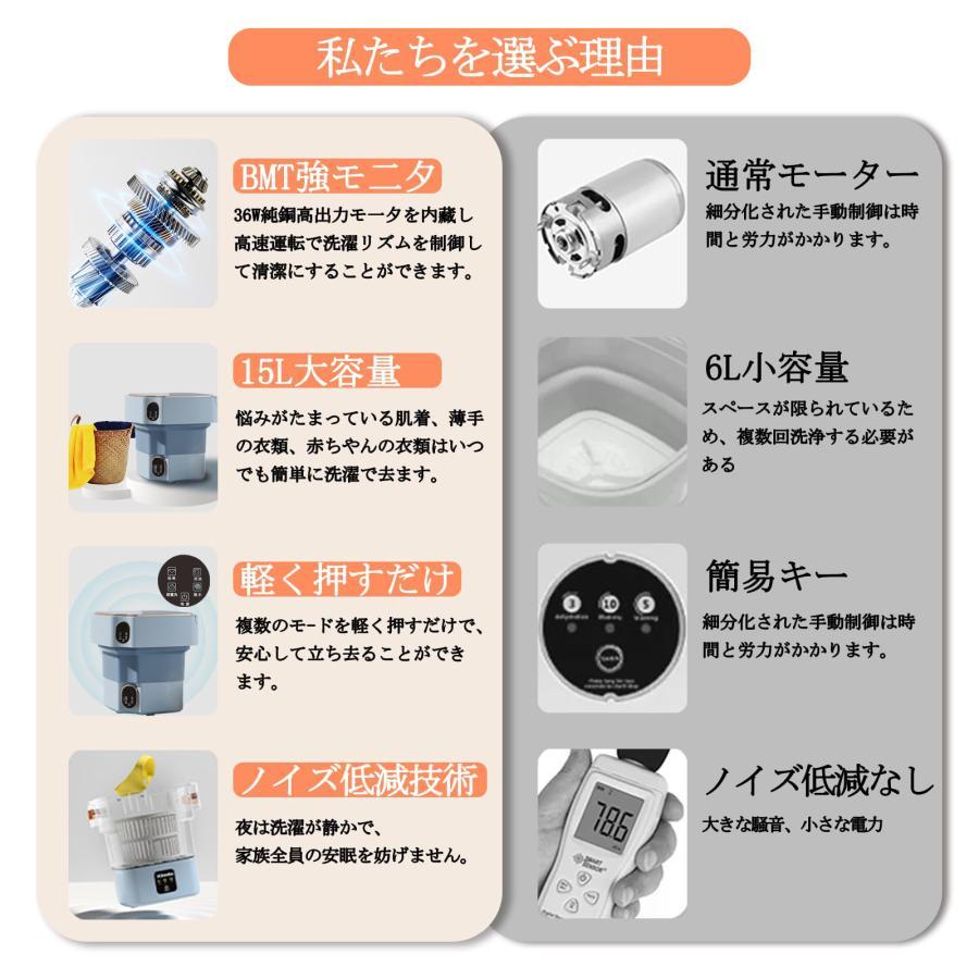 12L 折りたたみ洗濯機 小型洗濯機 脱水機能付き 青色光滅菌 12L 折りたたみ洗濯機 小型洗濯機 脱水機能付き 青色光滅菌