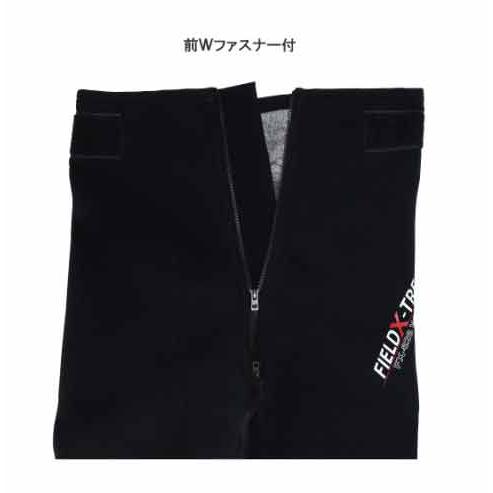 (FIELDX−TREAMER)  FX-652 ドライタイツ ブラック  鮎タイツ ストレッチ素材 渓流釣り 鮎釣り ウェア_1