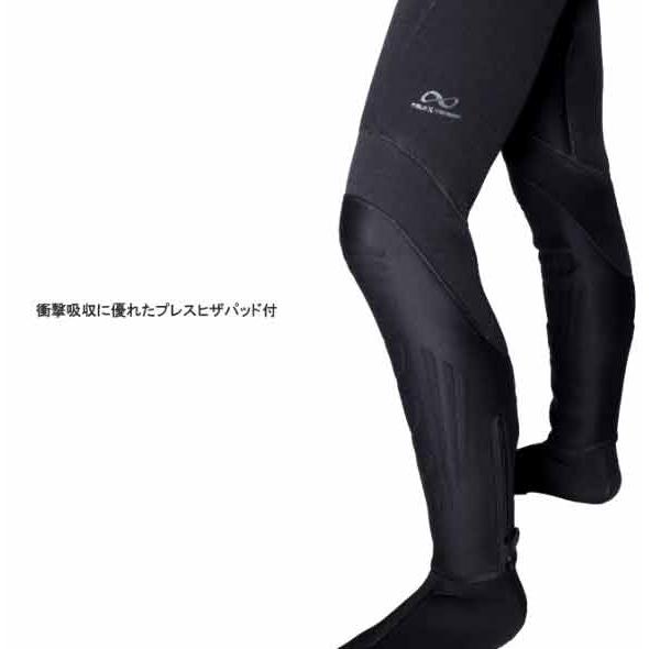 (FIELDX−TREAMER)  FX-652 ドライタイツ ブラック  鮎タイツ ストレッチ素材 渓流釣り 鮎釣り ウェア_2