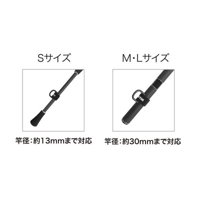 (クロスファクター) スパイラルロープ ベルト付 ANP715 釣りアクセサリー|a-k-k|02