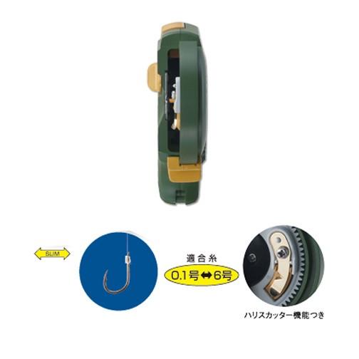 楽天市場】【Hapyson/ハピソン】 乾電池式薄型針結び器 SLIM2 YH-720コンパクト 細糸用 スリム ライン巻 ライン 釣り糸 山田 釣り  魚釣り フィッシング 機械屋 : 機械屋-ＳＯＧＡＢＥ ハピソン(Hapyson) 乾電池式薄型針結び器 SLIMII YH-720