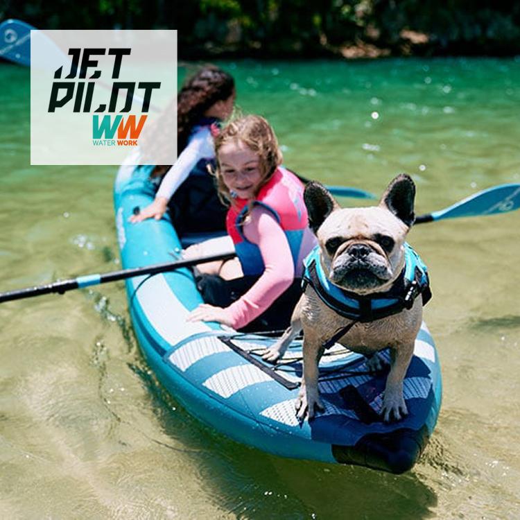 (JETPILOT/ジェットパイロット) JA23012 DOG PFD 犬用 ライフジャケット ライフベスト JA23012熊人