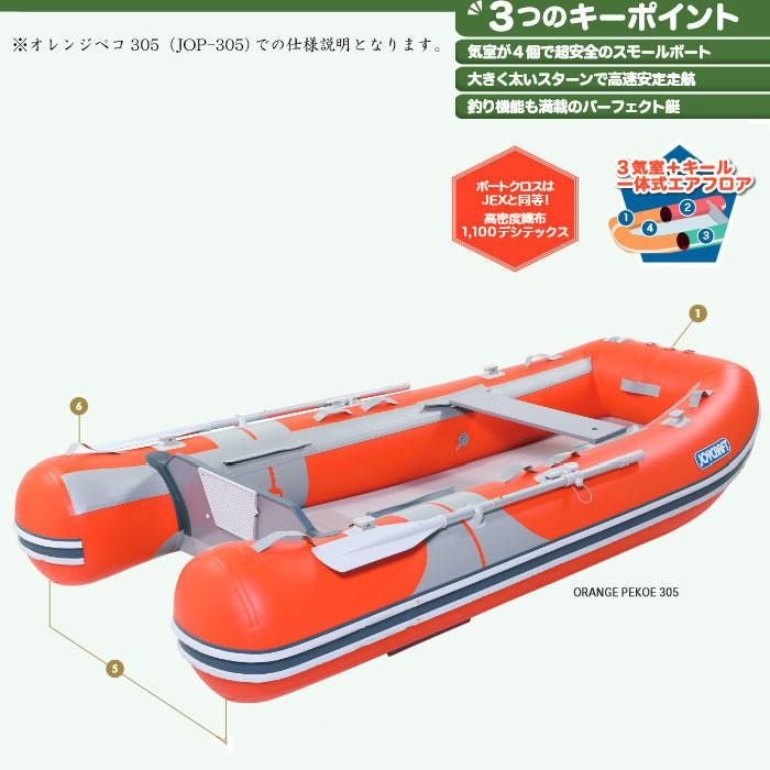 ジョイクラフト) オレンジペコ323ワイド JOP-323W 5人乗り 予備検査 ジョイクラフト) オレンジペコ323ワイド JOP-323W 5人乗り 予備検査