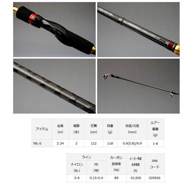 メバリング X 78L-S 楽天市場】メバリング x 78l-sの通販