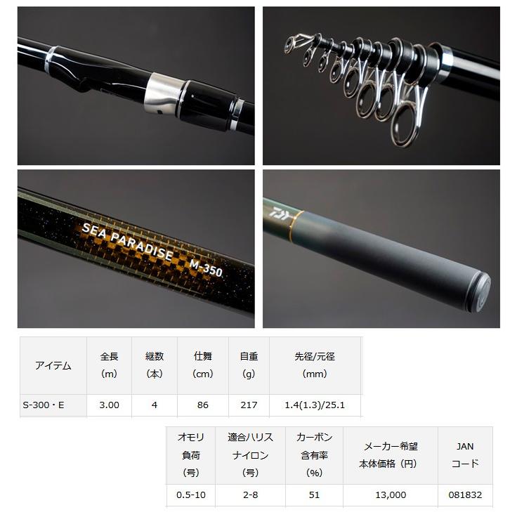 ダイワ シーパラダイス S 300 E 0812 海上釣堀 竿 ロッド M Daiwa0812 熊人yahoo 店 通販 Yahoo ショッピング