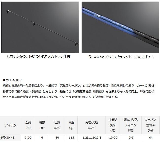 DAIWA（ダイワ） 小継せとうち・E 3号-30・E 247757 防波堤 ロッド 竿