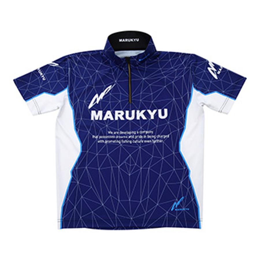 マルキュー/MARUKYU】18046 マルキユージップアップシャツ02(半袖