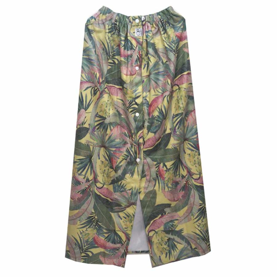 ご購入者様決定 ラップタオル 大人用 巻きタオル 茶色 ボタニカル