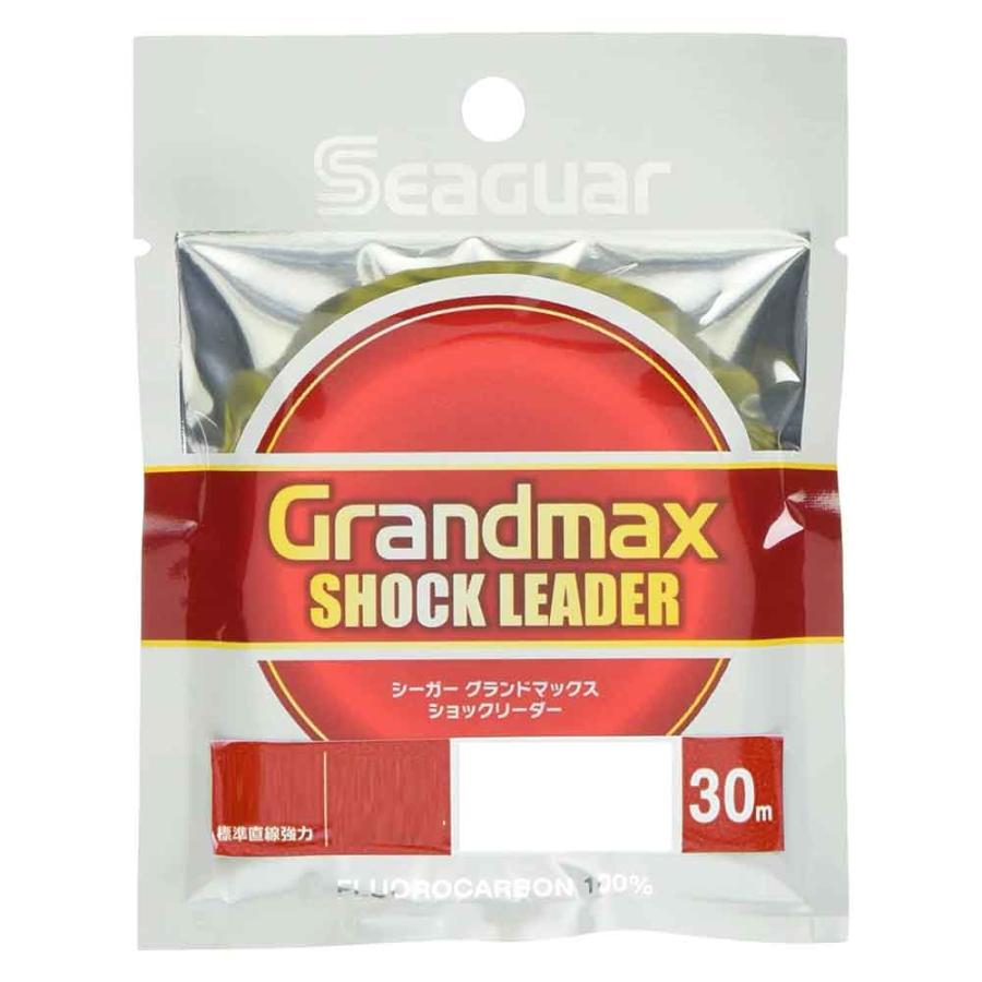 (Seaguar/シーガー) シーガー グランドマックスショックリーダー 30m クリア 24LB 5.0号 (222410) : 熊人 ...