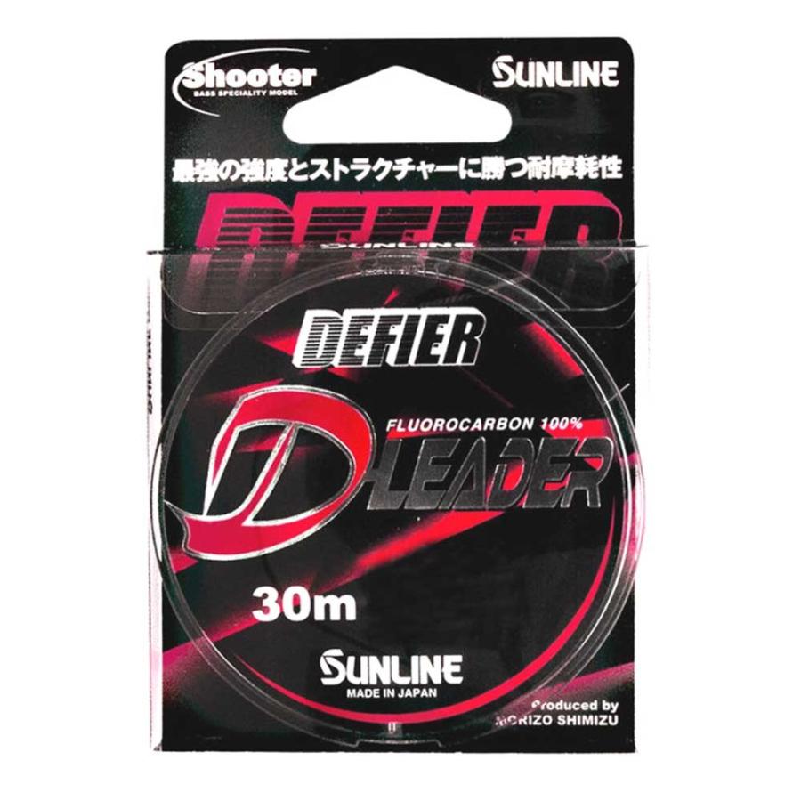 Sunline サンライン シューター デファイア D リーダー 30ｍ 6lb 1 5号 フロロリーダー バス釣り Sl 熊人yahoo 店 通販 Yahoo ショッピング