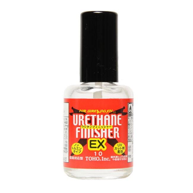 (東邦産業) ウレタンフィニッシャーEX 10ml 0212 002123 マニキュアタイプ 塗料 ウレタンコーティング UVカット剤配合 仕掛け作り