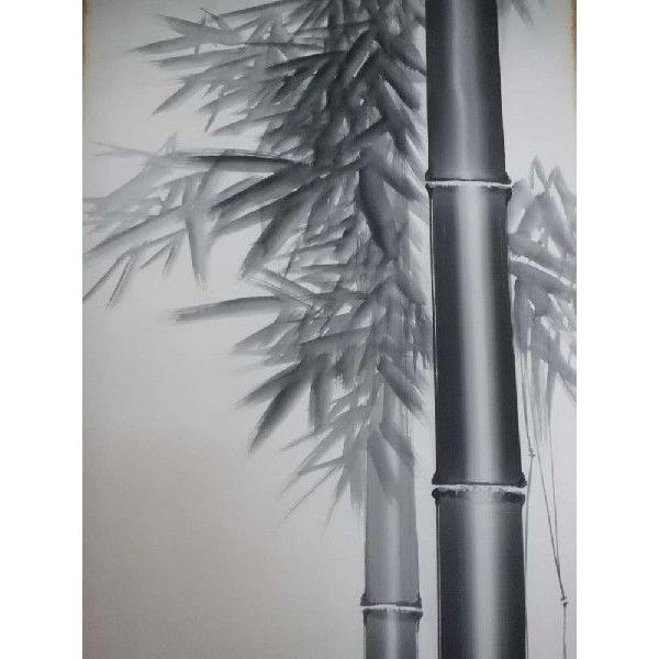 掛け軸 高橋翠月 墨竹 美術年鑑掲載作家 掛軸 全国送料無料 掛け軸 高橋翠月 墨竹 美術年鑑掲載作家 掛軸 全国送料無料