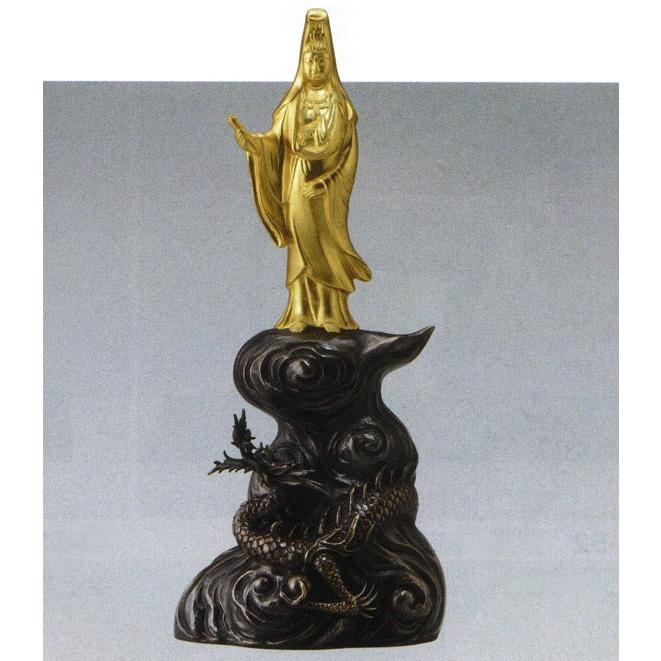 送料無料　龍観音　彫刻　銅像　雑貨　置物　美術 床の間 送料無料 龍観音 彫刻 銅像 雑貨 置物 美術 床の間 美術、工芸品