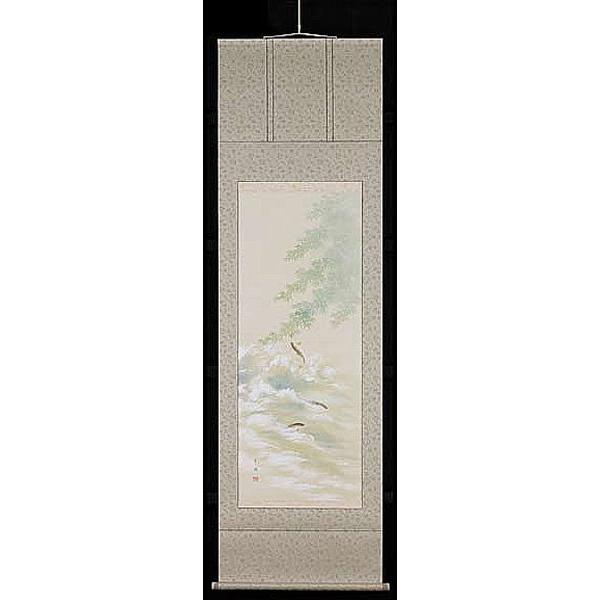 美品 掛け軸 出口華凰作 秋草図 共箱 美術年鑑掲載作家 美品 掛け軸 出口華凰作 秋草図 共箱 美術年鑑掲載作家