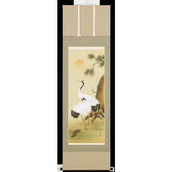 ART - 宮廻正明 青い贈り物 紙本彩色6号 風景画 共シール 日本画 原画絵画 真作保証 宮廻正明 青い贈り物 紙本彩色6号 風景画 共シール バス 乗り物 田園