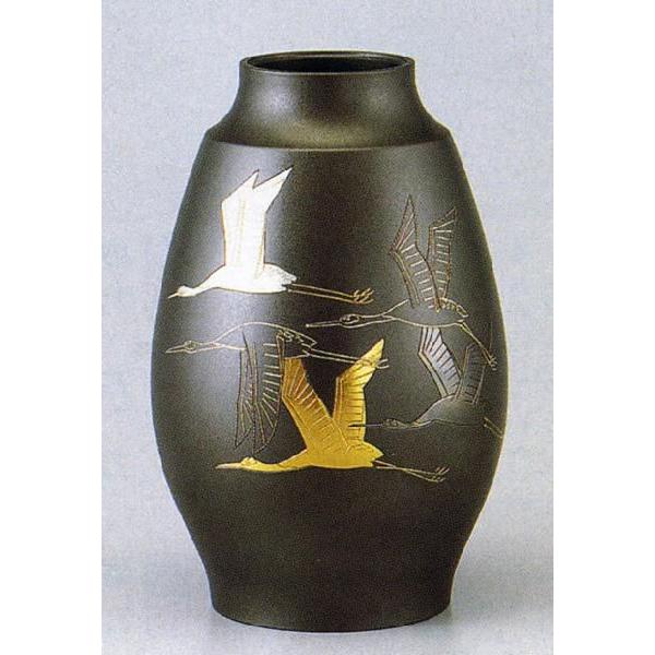 国際ブランド ９号 鼓型 95 53 鶴象嵌 中谷 秀山 床の間 花瓶 置物 ブロンズ 71 06 古都 京都 掛け軸専門店文永堂 通販 Yahoo ショッピング 高級感 Feltfetish Com