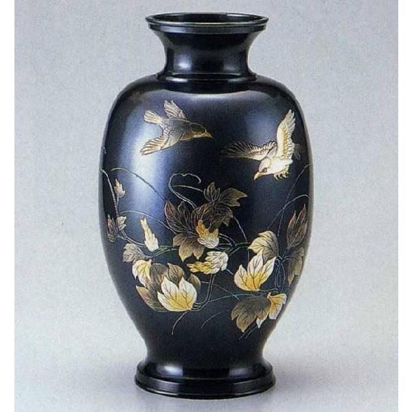 銅製薄端/高岡2銅器/床/花器/美術工芸品時代物在名 伝統工芸 薄端 高岡