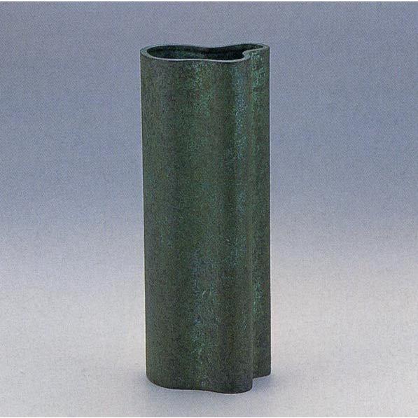 黒川雅之 青銅一輪挿し 緑青 銅器 花瓶 花器 花入　オブジェ　インテリア 希少 黒川雅之 青銅一輪挿し 緑青 銅器 花瓶 花器 花入 オブジェ インテリア