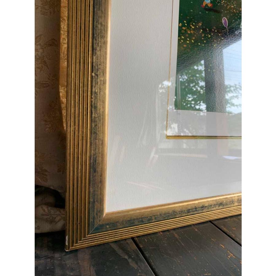 絵画 ヒロ、ヤマガタ 秋の始めの日 版画 シルクスクリーン 全国送料