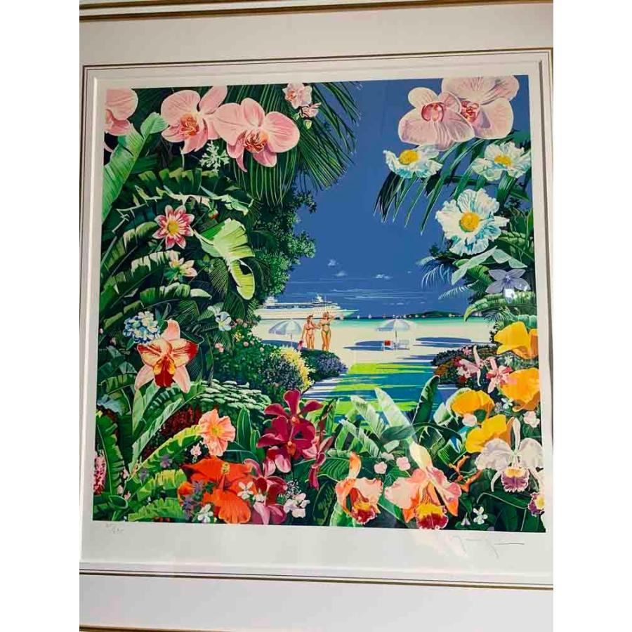 ヒロヤマガタ 絵画 「サントロペの絵画教室」 ヒロ ヤマガタ サントロペの絵画教室 商品詳細 M画廊 -モリベ画廊-