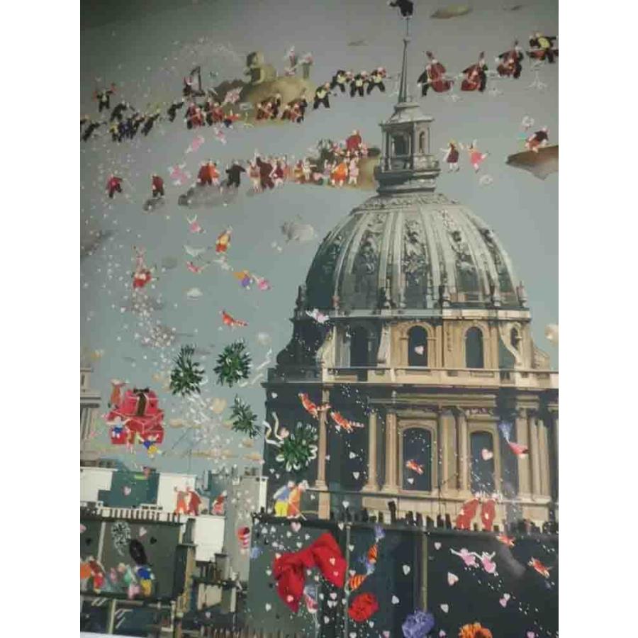 絵画 ヒロ、ヤマガタ パリスオーケストラ（カノン） 版画 シルク