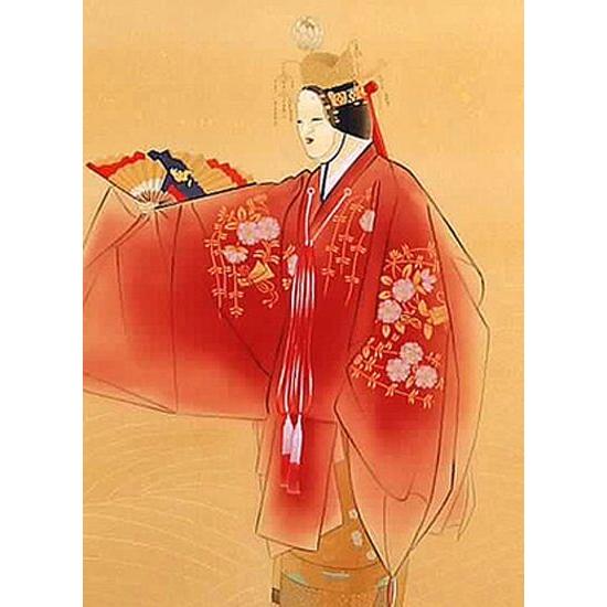 金武翆輝 日本画家無所属 号7万 羽衣 絵画 日本画 F25号 本物保証，新品