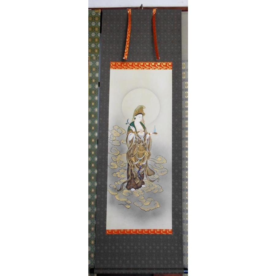 掛け軸 上野 光明 美術名典掲載作家 号5万円 肉筆 掛軸 全国送料無料 Qi 26 古都 京都 掛け軸専門店文永堂 通販 Yahoo ショッピング