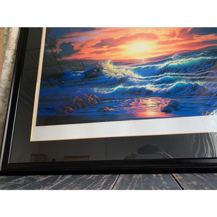 ラッセン　アイランドロマンス　 ROMANCE ポスター　額入り ラッセン アイランドロマンス ISLAND ROMANCE ポスター 額入り