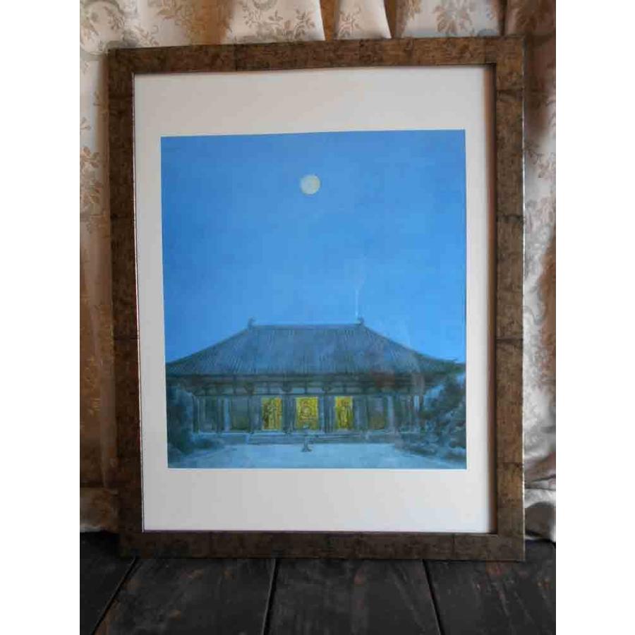 東山魁夷 唐招提寺月明 絵画 複製画 : 古都-京都 掛け軸専門店文