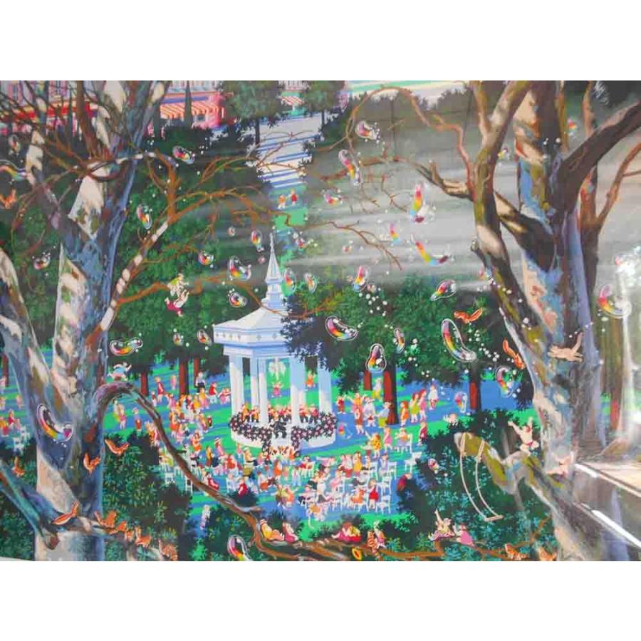 「子供達の音楽会」ヒロヤマガタ　現代アート 絵画 楽天市場】ヒロヤマガタ シルクスクリーン 1995 子供達の