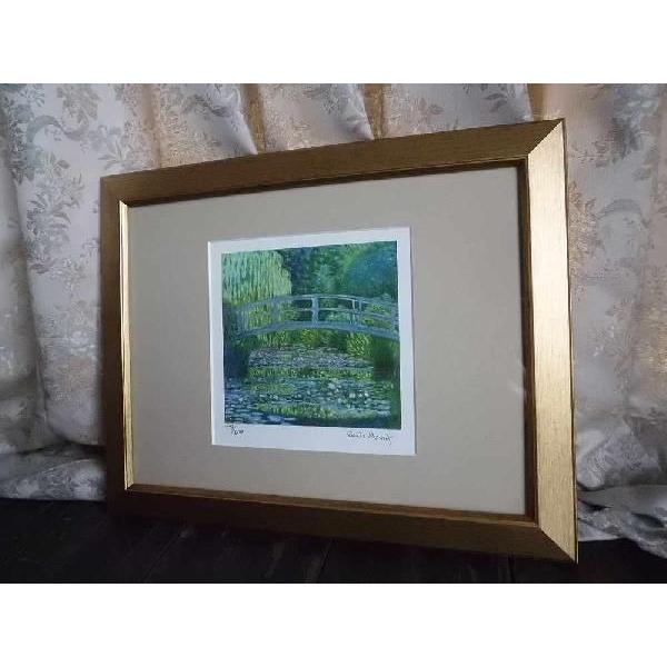 クロード・モネ 睡蓮の池・緑のハーモニー 絵画 版画 リトグラフ y2411129古都京都 掛け軸専門店文永堂 通販 Yahoo!ショッピング