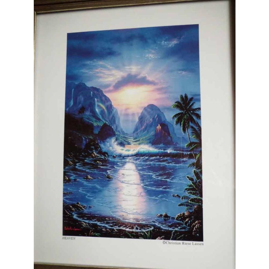 クリスチャン・リース・ラッセン／ヘブン オフセット印刷 絵画