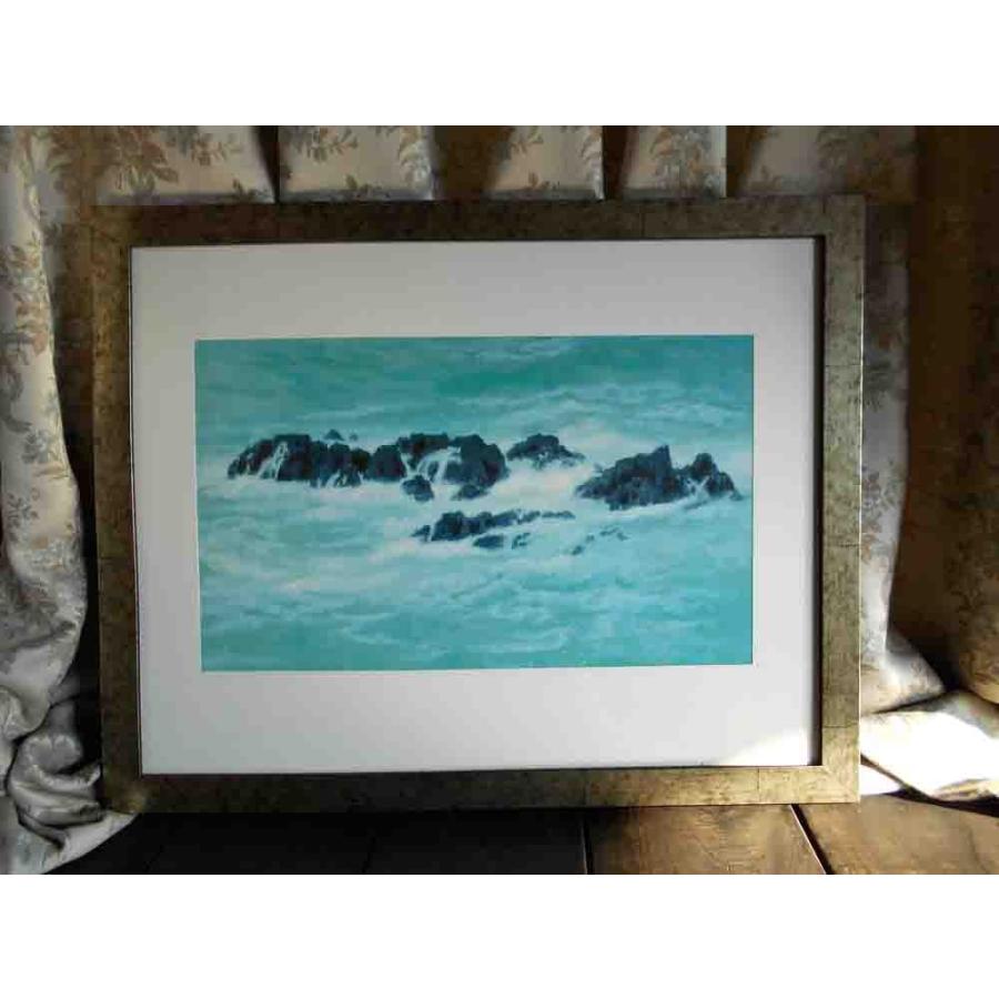 東山魁夷 朝涛／絵画 複製画 : 古都-京都 掛け軸専門店文永堂 - 通販